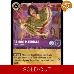 Camilo Madrigal, Family Copycat